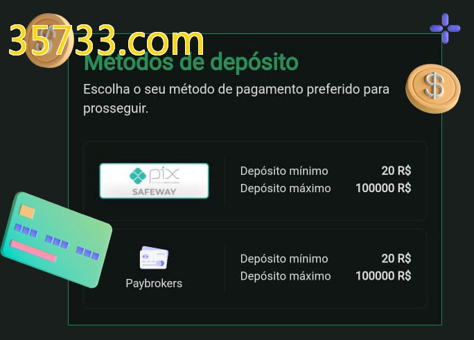 O cassino 35733.combet oferece uma grande variedade de métodos de pagamento
