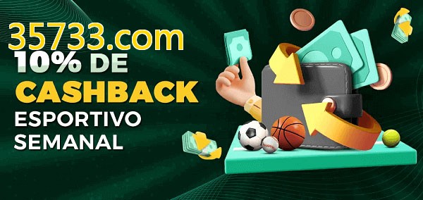 10% de bônus de cashback na 35733.com